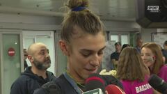 Alessia Orro a Linate: "Abbiamo vinto il torneo della Baguette"