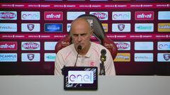 Salernitana, la conferenza post-partita