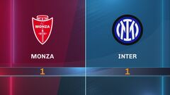 Monza-Inter 1-1: gli highlights