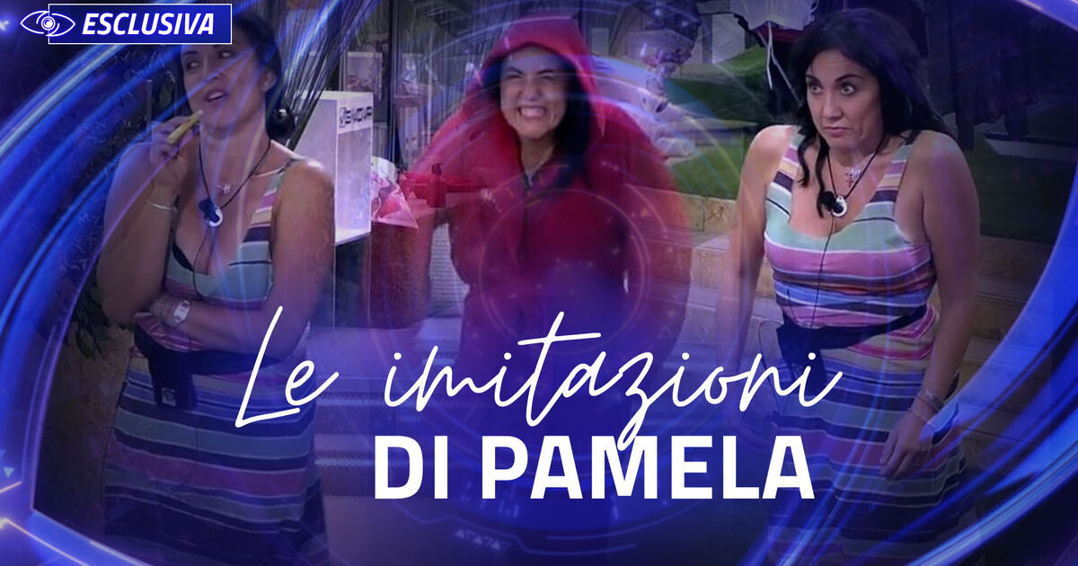 Le imitazioni di Pamela Petrarolo