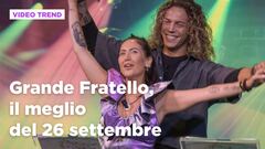 Grande Fratello, il meglio della puntata del 26 settembre