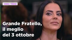 Grande Fratello, il meglio del 3 ottobre