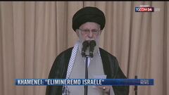 Breaking News delle 21.30 | Khamenei: "Elimineremo Israele"