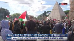 Breaking News delle 16.00 | Roma, pro Palestina: 1600 controlli, 19 fermi