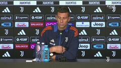 Juventus, il siparietto di Motta in conferenza mentre fa la conta