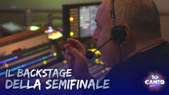 Il backstage della semifinale