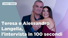 Teresa e Alessandro Langella, l'intervista in 100 secondi