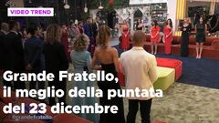 Grande Fratello, il meglio della puntata del 23 dicembre