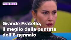 Grande Fratello, il meglio della puntata dell'8 gennaio