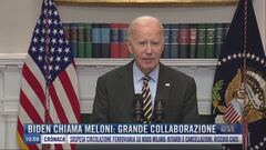 Breaking News delle 11.00 | Biden chiama Meloni: grande collaborazione