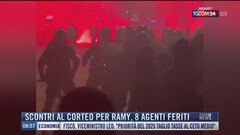 Breaking News delle 9.00 | Scontri al corteo per Ramy, 8 agenti feriti