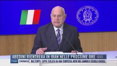 Breaking News delle 17.00 | Abedini rientrerà in Iran nelle prossime ore