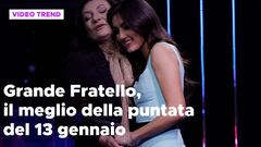 Grande Fratello, il meglio della puntata del 13 gennaio