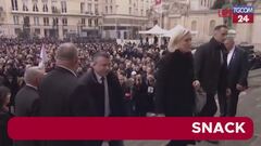 Parigi, oltre mille persone alla messa per Jean-Marie Le Pen