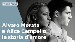 Alvaro Morata e Alice Campello, la storia d'amore