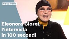 Eleonora Giorgi, l'intervista in 100 secondi