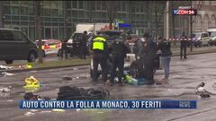 Breaking News delle 21.30 | Auto contro la folla a Monaco, 30 feriti