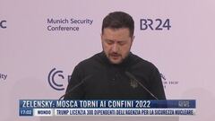 Breaking News delle 17.00 | Zelensky: Mosca torni ai confini 2022