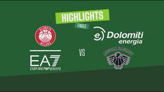Milano-Trento 63-79: gli highlights