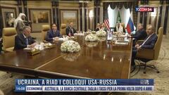 Breaking News delle 14.00 | Ucraina, a Riad i colloqui Usa-Russia