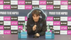 Conte: "Scudetto al Napoli e Champions all'Inter, firmerebbe? Non rispondo"