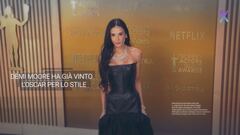 Demi Moore scommette sullo stile (e sull'Oscar?)