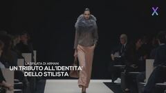 Milano Fashion Week: la sfilata di Armani, un richiamo alle radici