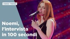 Noemi, l'intervista in 100 secondi