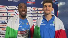 Diaz: "Ho fatto il salto giusto". Dellavalle: "La medaglia la mia conferma"