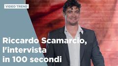 Riccardo Scamarcio, l'intervista in 100 secondi