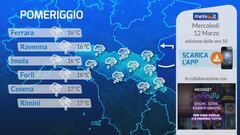 Tg Meteo Regionale Emilia Romagna