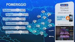 Tg Meteo Regionale Veneto