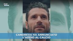 Candreva ha annunciato l'addio al calcio