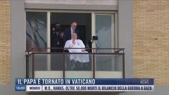 Breaking News delle 16.00 | Il Papa è tornato in Vaticano