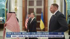Breaking News delle 14.00 | Usa e Russia, iniziati i colloqui a Riad