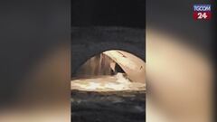 Maltempo in Spagna, crolla ponte di epoca romana