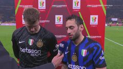 Calhanoglu e Martinez: "Importante non perdere"