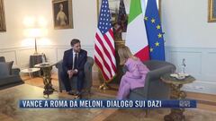 Breaking News delle 21.30 | Vance a Roma da Meloni, dialogo sui dazi