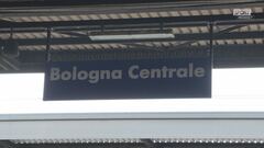 Inter, le immagini dell'arrivo a Bologna