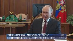 Breaking News delle 09.00 | Tregua Ucraina, Zelensky: "È finta"