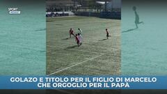 Liam, orgoglio di papà Marcelo