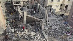 Gaza, attacco aereo su un edificio residenziale a Khan Yunis