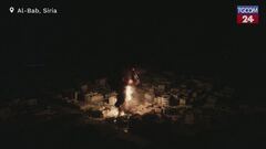 Siria, violento incendio in un deposito di carburante ad Al-Bab
