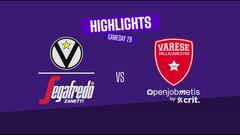 Bologna-Varese 104-67: gli highlights