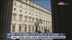 Breaking News delle 14.00 | Meloni, altri 600 mln per sicurezza su lavoro