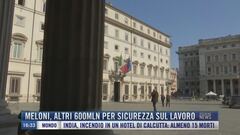 Breaking News delle 16.00 | Meloni, altri 600mln per sicurezza sul lavoro