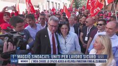 Breaking News delle 14.00 | 1° maggio, sindacati: uniti per lavoro sicuro