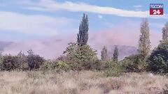 Argentina, terremoto di magnitudo 5.8: i crolli sulle colline