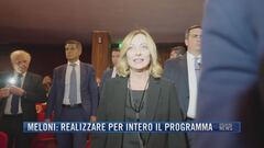Breaking News delle 21.30 | Meloni: realizzare per intero il programma
