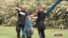 Bari, detenuti e volontari puliscono il giardino Princigalli